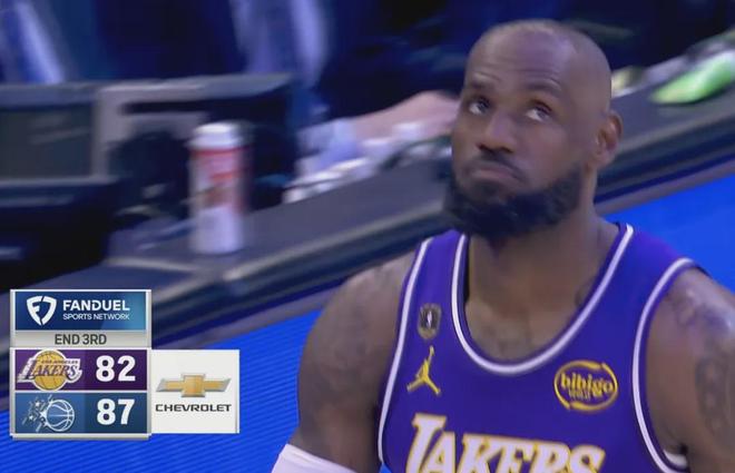 詹姆斯里程碑之夜湖人险胜魔术肯纳德压哨绝杀